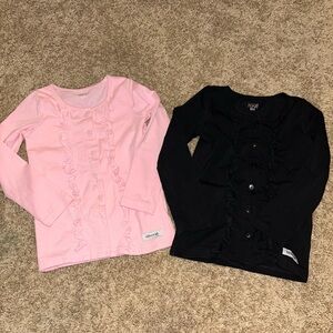 Merce and Me Cardigans, Pink and Black Size 6